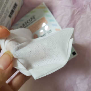 디레시피 세안이 필요없는 순한 클렌징 티슈 — 5점을 준 리뷰어가 2020년 11월 올린 사용 사진