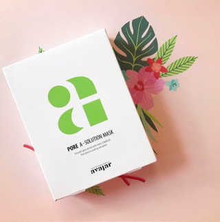 Avajar A-Solution 마스크 — 5점을 준 리뷰어가 2020년 10월 올린 사용 사진