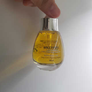 미구하라 울트라 화이트닝 앰플 35ml — 5점을 준 리뷰어가 2020년 4월 올린 사용 사진