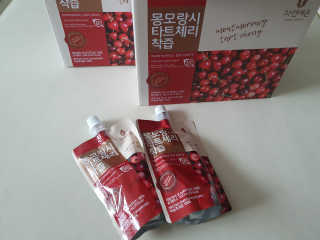 자연에온 몽모랑시 타트체리 착즙 100mL 10개입 2BOX — 5점을 준 리뷰어가 2020년 11월 올린 사용 사진