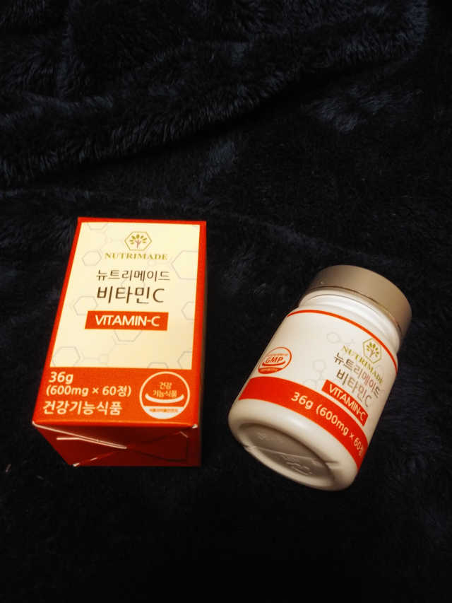 뉴트리메이드 비타민C 리뷰 사진
