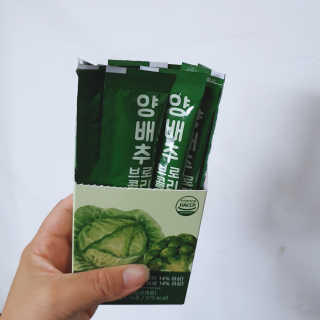 조은약초 국산 양배추즙 양배추 브로콜리 젤리 15포 x 1박스 — 5점을 준 리뷰어가 2020년 9월 올린 사용 사진