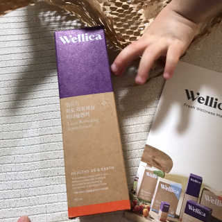 웰리카_V CARE 웰리카 락토 리프레싱 이너클렌저 — 5점을 준 리뷰어가 2020년 12월 올린 사용 사진