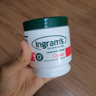 인그람스 캠퍼 크림 오리지널 300ml — 5점을 준 리뷰어가 2020년 4월 올린 사용 사진