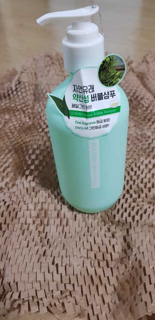 멈칫 향기좋은 약산성 샴푸, 단백질 퀵트리트먼트 택1 — 5점을 준 리뷰어가 2020년 7월 올린 사용 사진