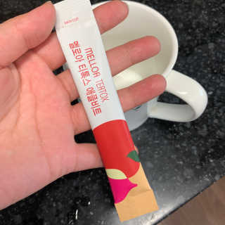 멜로아티톡스 애플비트, 진저라임 상큼하게 가벼워질 땐 멜로아티톡스 애플비트 진저라임 — 5점을 준 리뷰어가 2020년 5월 올린 사용 사진