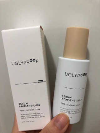 어글리프루프 세럼 스탑디어글리 딥 컨템플레이션 30ml — 5점을 준 리뷰어가 2020년 11월 올린 사용 사진