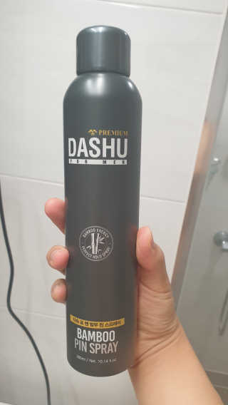 다슈코리아 다슈 포 맨 프리미엄 밤부 핀 스프레이 300ml — 5점을 준 리뷰어가 2020년 7월 올린 사용 사진