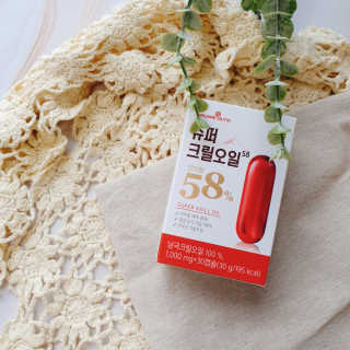 메이준뉴트리 슈퍼 크릴 오일58 1000mg x 30캡슐 — 5점을 준 리뷰어가 2020년 5월 올린 사용 사진