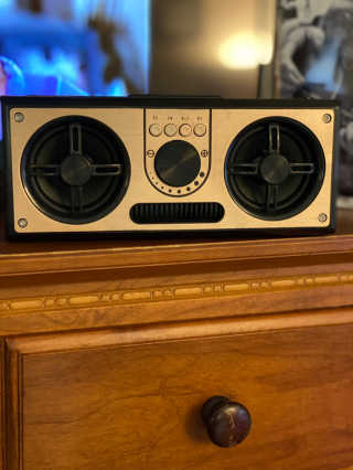 SEVIZ RETRO20W 레트로 블루투스 스피커 — 5점을 준 리뷰어가 2020년 10월 올린 사용 사진