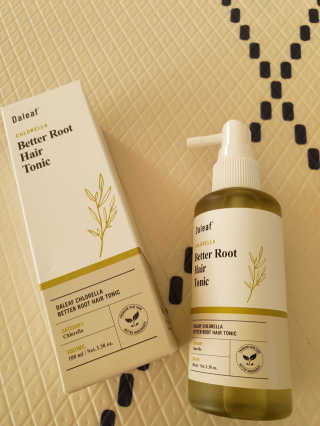 달리프 클로렐라 베러 루트 헤어토닉 100ml — 4.5점을 준 리뷰어가 2020년 10월 올린 사용 사진