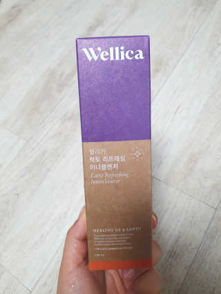 웰리카_V CARE 웰리카 락토 리프레싱 이너클렌저 — 5점을 준 리뷰어가 2020년 12월 올린 사용 사진