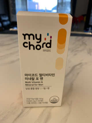 JW중외제약 마이코드 멀티비타민미네랄 포 맨 — 5점을 준 리뷰어가 2020년 10월 올린 사용 사진