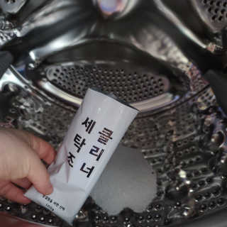 무디메이드 MUDI 세탁조 클리너 2세트 — 4점을 준 리뷰어가 2020년 5월 올린 사용 사진