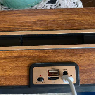 SEVIZ RETRO20W 레트로 블루투스 스피커 — 5점을 준 리뷰어가 2020년 7월 올린 사용 사진