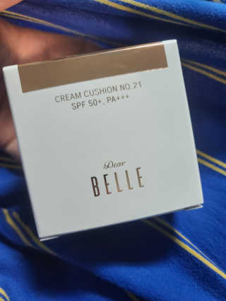 디어벨르 크림쿠션 DEAR BELLE CREAM COUSION — 4점을 준 리뷰어가 2020년 8월 올린 사용 사진