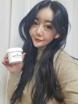 리더스코스메틱 리더스 밀크 스폰지 마스크 — 5점을 준 리뷰어가 2020년 12월 올린 사용 사진