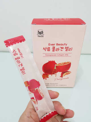 365더건강 에버뷰티 석류콜라겐 젤리 — 4점을 준 리뷰어가 2020년 6월 올린 사용 사진