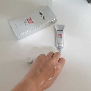 제로이드 핌프로브 카밍 앰플 — 5점을 준 리뷰어가 2020년 7월 올린 사용 사진