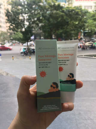 fermierpapa 모 링가 무기질 차 에센스 자외선 차단제 SPF50 + PA +++ 50g — 5점을 준 리뷰어가 2020년 12월 올린 사용 사진