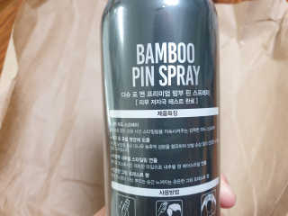 다슈코리아 다슈 포 맨 프리미엄 밤부 핀 스프레이 300ml — 4점을 준 리뷰어가 2020년 10월 올린 사용 사진