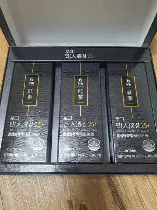 로그네이처 로그 인 홍삼 25+ — 5점을 준 리뷰어가 2020년 6월 올린 사용 사진