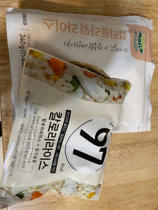 이룸푸드 냉동 컬리플라워 라이스 340g 1팩+칼로리라이스210g 1팩 — 3.5점을 준 리뷰어가 2020년 4월 올린 사용 사진