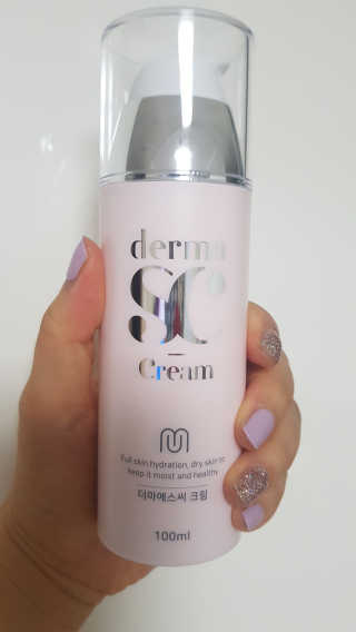 derma SC-Cream 더마에스씨 크림 100ml — 5점을 준 리뷰어가 2020년 5월 올린 사용 사진