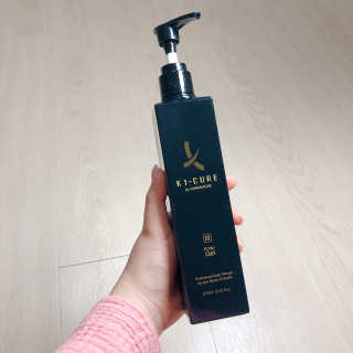 [두피헤어 트리트먼트] 케이원큐어 스켈프 젤 270ml — 4.5점을 준 리뷰어가 2020년 9월 올린 사용 사진