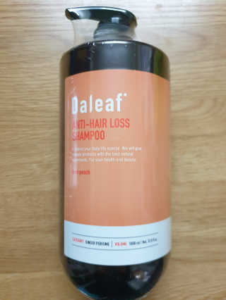 달리프 진저 베러 퍼퓸 탈모 완화 샴푸 1000ml 향 3종 — 5점을 준 리뷰어가 2020년 5월 올린 사용 사진