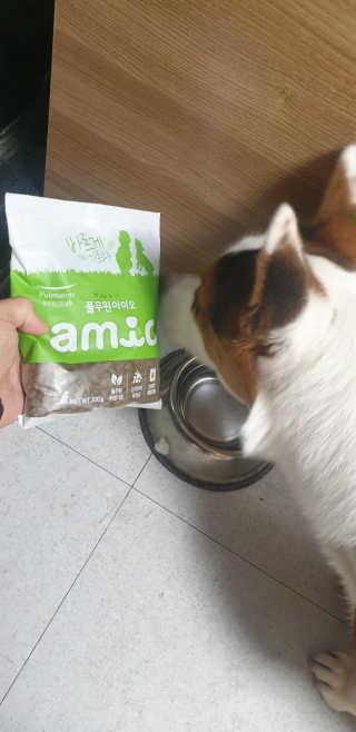 [풀무원 아미오] 자연담은식단 1kg 3종 — 4점을 준 리뷰어가 2020년 12월 올린 사용 사진