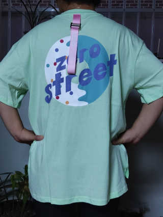 제로스트릿 ZERO STREET - BACK DONUT T-SHIRT 7 COLOR — 5점을 준 리뷰어가 2020년 7월 올린 사용 사진