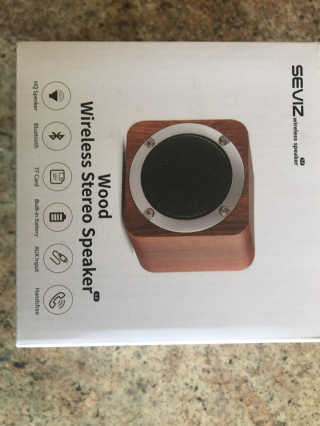 SEVIZ MINI10W 레트로 블루투스 스피커 — 5점을 준 리뷰어가 2020년 10월 올린 사용 사진