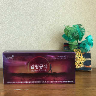 [감량공식] 다이어트 건강기능식품 신규 캠페인 — 4.5점을 준 리뷰어가 2020년 4월 올린 사용 사진