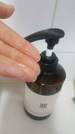 에이처드 유산균 탈모 샴푸 500ml — 5점을 준 리뷰어가 2020년 8월 올린 사용 사진