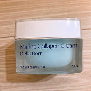 델라본 마린 콜라겐 수분크림 — 5점을 준 리뷰어가 2020년 8월 올린 사용 사진