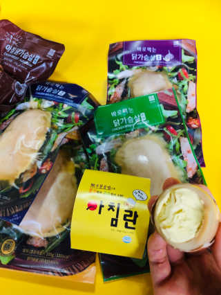 바로 먹는 아침 실온보관 닭가슴살 6종 — 5점을 준 리뷰어가 2020년 9월 올린 사용 사진