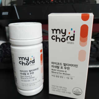 JW중외제약 마이코드 멀티비타민미네랄 포 우먼 — 4점을 준 리뷰어가 2020년 9월 올린 사용 사진