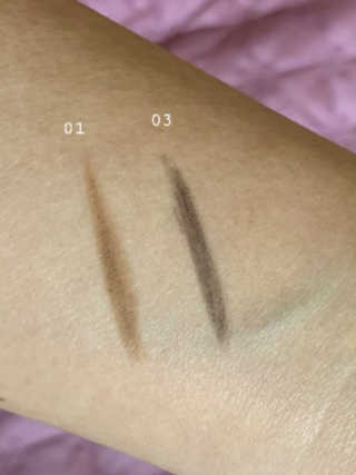 [블랙루즈] 하프하드 드로잉 마스터 아이브로우 3종 — 2점을 준 리뷰어가 2020년 11월 올린 사용 사진