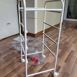 바네스데코 DIY 다용도 이동식 4단 수납 트롤리 서랍장 — 5점을 준 리뷰어가 2020년 6월 올린 사용 사진