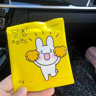 네이처오다 달칩 초코샌드 — 5점을 준 리뷰어가 2020년 10월 올린 사용 사진