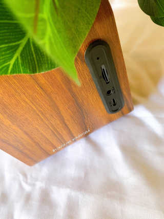 SEVIZ MINI10W 레트로 블루투스 스피커 — 5점을 준 리뷰어가 2020년 10월 올린 사용 사진