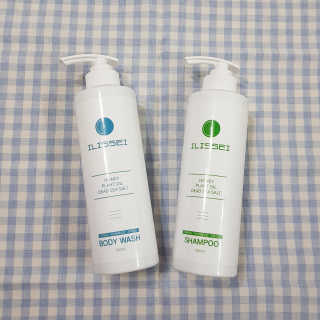 일리세이 허니 샴푸 500ml + 허니 바디워시 500ml 세트 — 5점을 준 리뷰어가 2020년 4월 올린 사용 사진