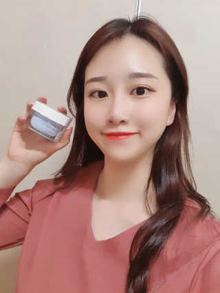 델라본 마린 콜라겐 수분크림 — 5점을 준 리뷰어가 2020년 5월 올린 사용 사진