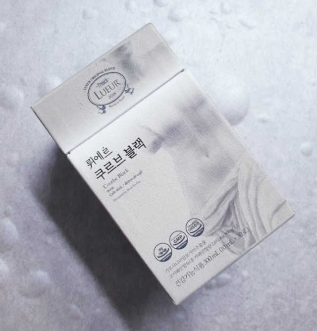 [하우투잇] 뤼에르 쿠르브 블랙 10ml x 30포 총 300ml 리뷰 사진