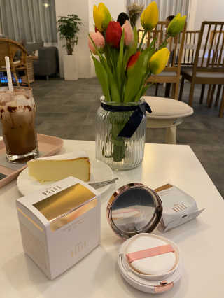 디어벨르 크림쿠션 DEAR BELLE CREAM COUSION — 4점을 준 리뷰어가 2020년 7월 올린 사용 사진