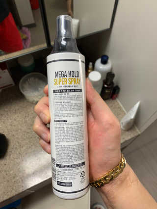 다슈코리아 다슈 포 맨 프리미엄 메가 홀드 슈퍼 스프레이 250ml — 5점을 준 리뷰어가 2020년 8월 올린 사용 사진
