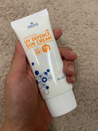[트리티스] UV 디펜스 선크림 PA+++ / SPF50+  60ml — 5점을 준 리뷰어가 2020년 9월 올린 사용 사진