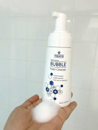 트리티스 [TREATIS] Bubble Foam Cleanser 200ml — 5점을 준 리뷰어가 2021년 1월 올린 사용 사진