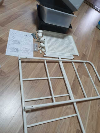 바네스데코 DIY 다용도 이동식 4단 수납 트롤리 서랍장 — 5점을 준 리뷰어가 2020년 6월 올린 사용 사진